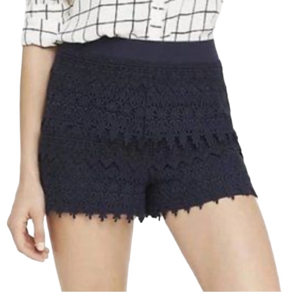 Express Tiered Lace Shorts